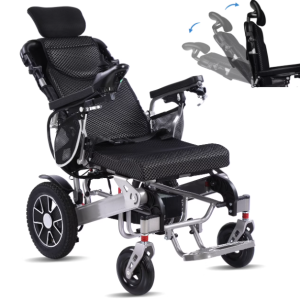 Reclining electric wheelchair