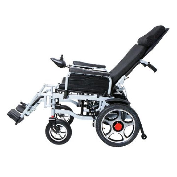 Reclining electirc wheelchair