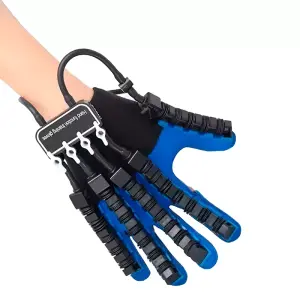 Rehabilitation single hand robotic gloves