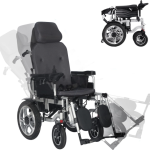 Reclining electric wheelchair