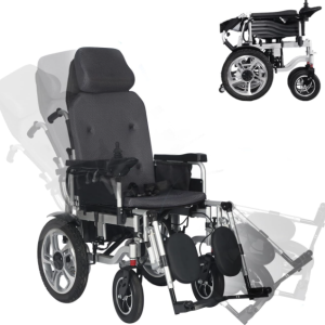 Reclining electric wheelchair